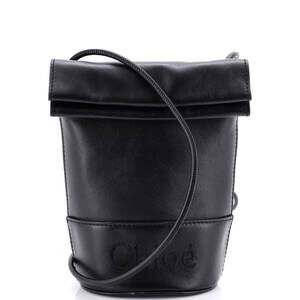 Chloe Sense Bucket Bag Leather Micro #220504C70B